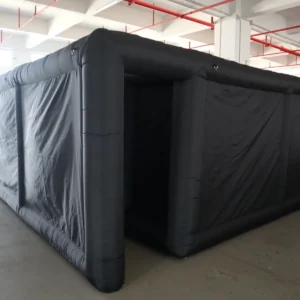 Commercial Inflatable Maze - Plain Black Fully Covered - product view 5