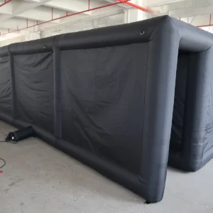 Commercial Inflatable Maze - Plain Black Fully Covered - product view 4