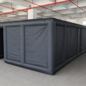 Commercial Inflatable Maze - Plain Black Fully Covered - product view 1