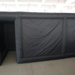 Commercial Inflatable Maze - Plain Black Fully Covered - product view 6