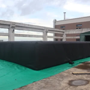Commercial Inflatable Maze - Black Open Top Obstacle Route - product view 4