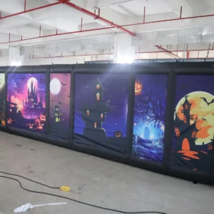 Commercial Inflatable Maze - Halloween Twin Entry Covered - product view 4
