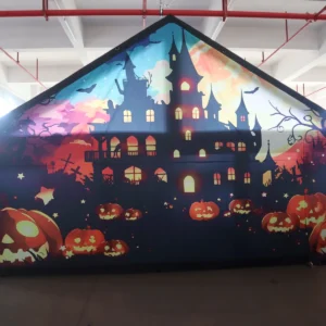 Commercial Inflatable Maze - Halloween Gable Covered - product view 3