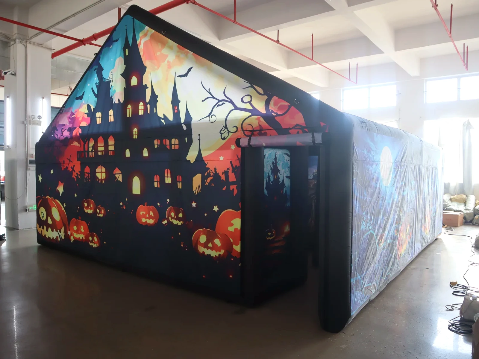 Commercial Inflatable Maze - Halloween Gable Covered - product view 1