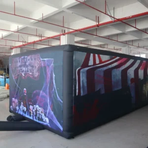 Commercial Inflatable Maze - Clown Twin-Passage Covered Tunnel - product view 3