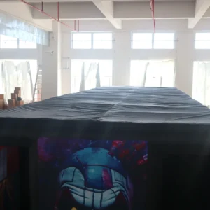 Commercial Inflatable Maze - Clown Twin-Passage Covered Tunnel - product view 5