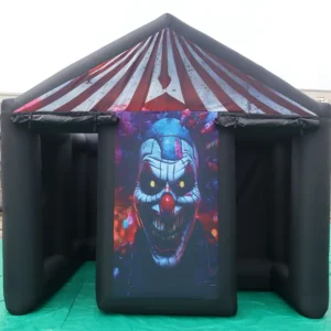 Commercial Inflatable Maze - Circus Removable Roof Double Passage - product view 2