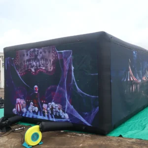 Commercial Inflatable Maze - Circus Removable Roof Double Passage - product view 5