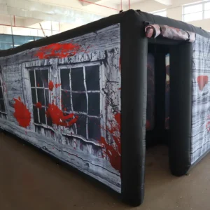 Commercial Inflatable Maze - Haunted Circus Flat Roof - 4 x 6m - P163 - product view 4