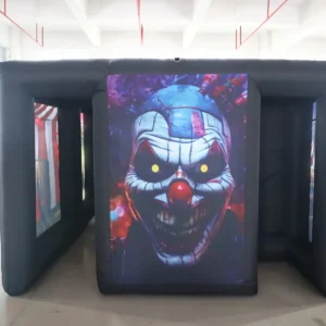 Commercial Inflatable Maze - Circus Double Passage Flat Roof - product view 2