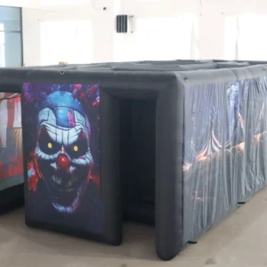 Commercial Inflatable Maze - Circus Double Passage Flat Roof - product view 1