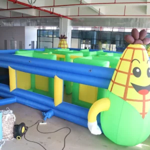 Commercial Inflatable Maze - Corn Character Open Top - product view 2
