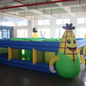 Commercial Inflatable Maze - Corn Character Open Top - product view 4