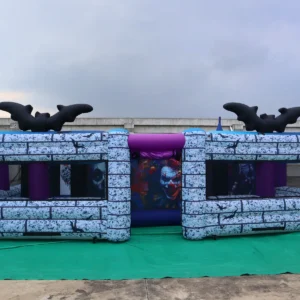 Commercial Inflatable Maze - Witch Castle Open Top - product view 2