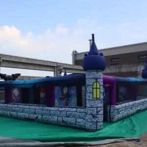 Commercial Inflatable Maze - Witch Castle Open Top - product view 4