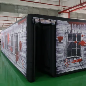 Air Science P174 3x10x2m Gray Haunted Flat-Roof Inflatable Maze - product view 2