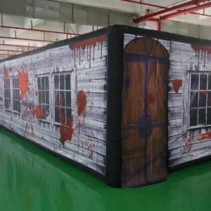 Air Science P174 3x10x2m Gray Haunted Flat-Roof Inflatable Maze - product view 3