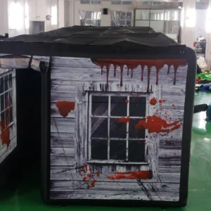 Air Science P174 3x10x2m Gray Haunted Flat-Roof Inflatable Maze - product view 5
