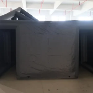 Commercial Inflatable Maze - Black Dual Passage Open Gable Frame - product view 4