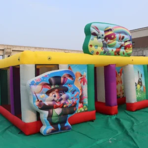 Commercial Inflatable Maze - Easter Roof Lattice - product view 4