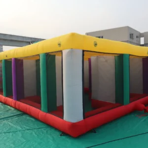 Commercial Inflatable Maze - Easter Roof Lattice - product view 3