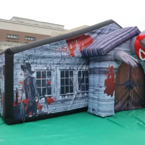 Air Science 8x8x2 commercial inflatable haunted-clown roofed maze - product view 2