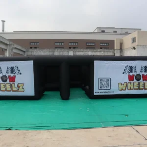 Air Science 10x10x2 black/white printed commercial inflatable maze - product view 3