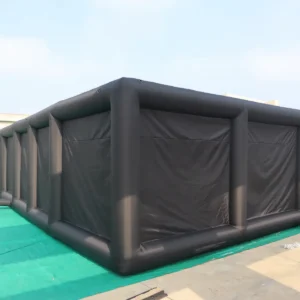Air Science 6x15x2.5 plain black long commercial inflatable maze - product view 3