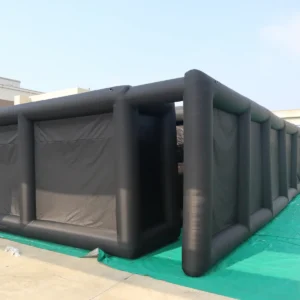 Air Science 6x15x2.5 plain black long commercial inflatable maze - product view 2