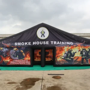 Air Science 6x12 smoke-house training inflatable maze - product view 2
