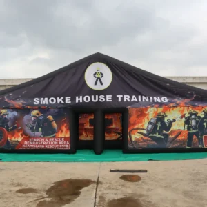 Air Science 6x12 smoke-house training inflatable maze - product view 1