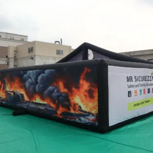 Air Science 6x12 smoke-house training inflatable maze - product view 3