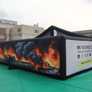 Air Science 6x12 smoke-house training inflatable maze - product view 4
