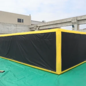 Air Science 5x8x2 yellow/black sports-print commercial inflatable maze - product view 5