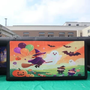 Air Science 6x20x2 Halloween-print long open inflatable maze - product view 4