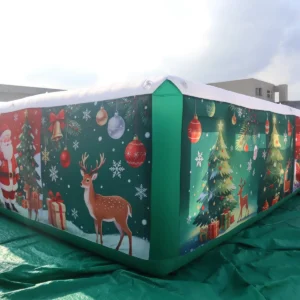 Air Science 6x20x2 Christmas-print long commercial inflatable maze - product view 2