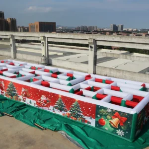 Air Science 6x20x2 Christmas-print long commercial inflatable maze - product view 4