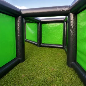 Commercial Inflatable Maze - Winter Snowflake Open Top - product view 5