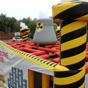 Commercial Inflatable Maze - Industrial Dead Zone Open Top Maze - product view 6