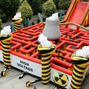 Commercial Inflatable Maze - Industrial Dead Zone Open Top Maze - product view 4