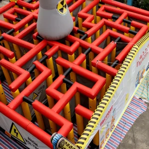Commercial Inflatable Maze - Industrial Dead Zone Open Top Maze - product view 5