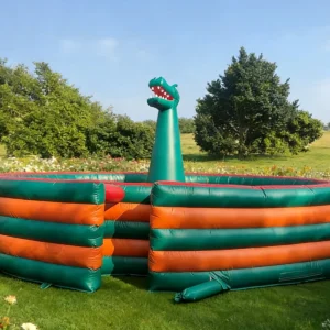 Commercial Inflatable Maze - Circular Dinosaur Radial Maze - product view 3