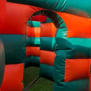 Commercial Inflatable Maze - Circular Dinosaur Radial Maze - product view 5