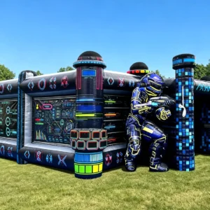 Commercial Inflatable Maze - Sci-Fi Laser Maze - product view 2