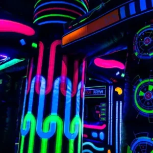 Commercial Inflatable Maze - Sci-Fi Laser Maze - product view 6