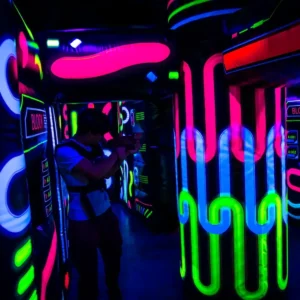 Commercial Inflatable Maze - Sci-Fi Laser Maze - product view 5
