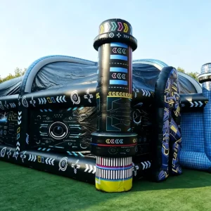 Commercial Inflatable Maze - Covered Sci-Fi Dome Maze - product view 2