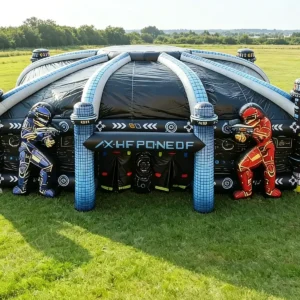 Commercial Inflatable Maze - Covered Sci-Fi Dome Maze - product view 1