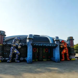 Commercial Inflatable Maze - Covered Sci-Fi Dome Maze - product view 6