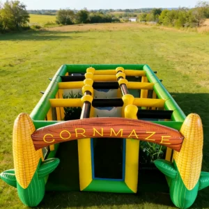 Commercial Inflatable Maze - Corn Open Top Maze - product view 3